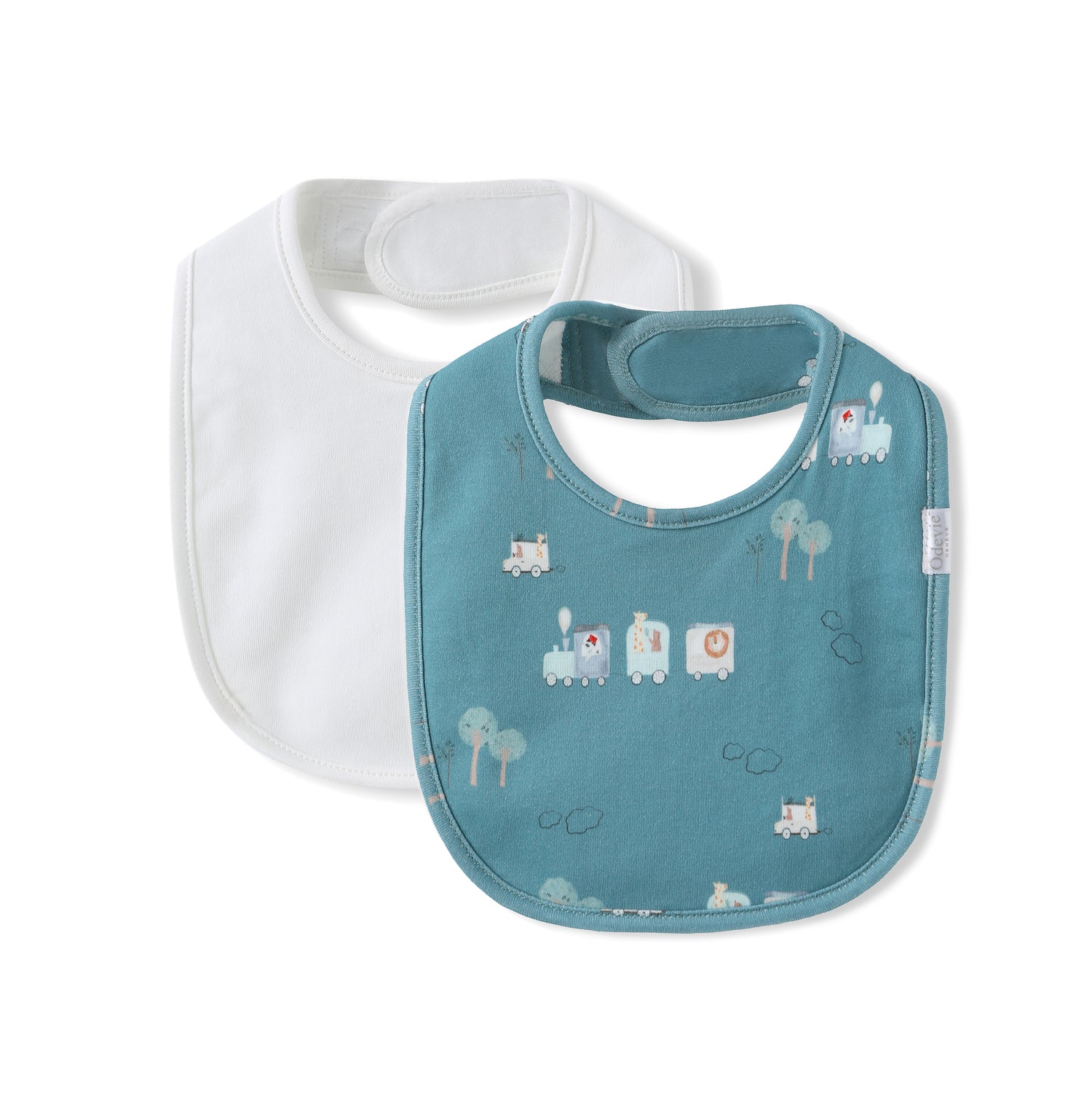Bib 2-Pack - Le Petit Express Green