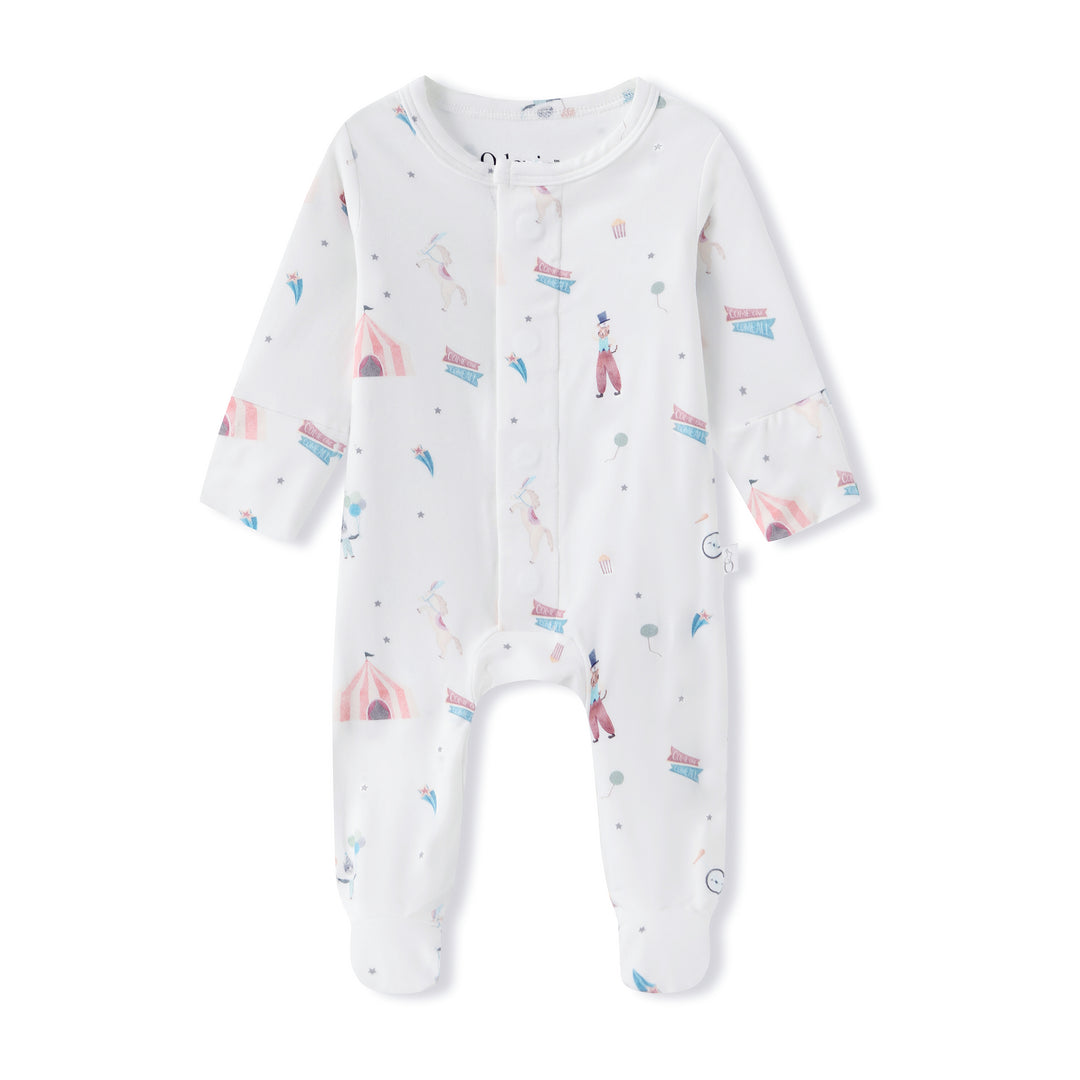 Bamboo Pyjama Sleepsuit - Le Cirque