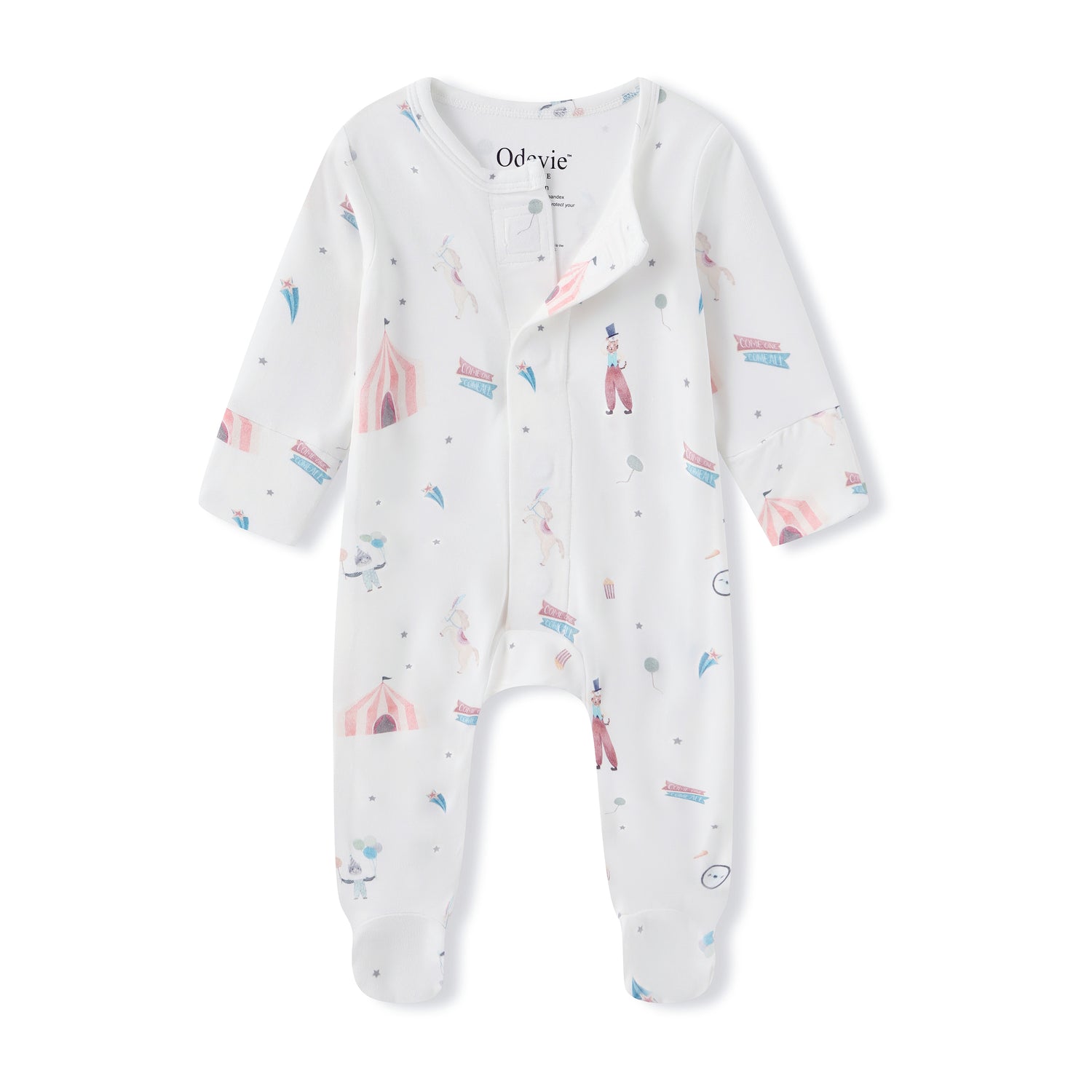 Bamboo Pyjama Sleepsuit - Le Cirque