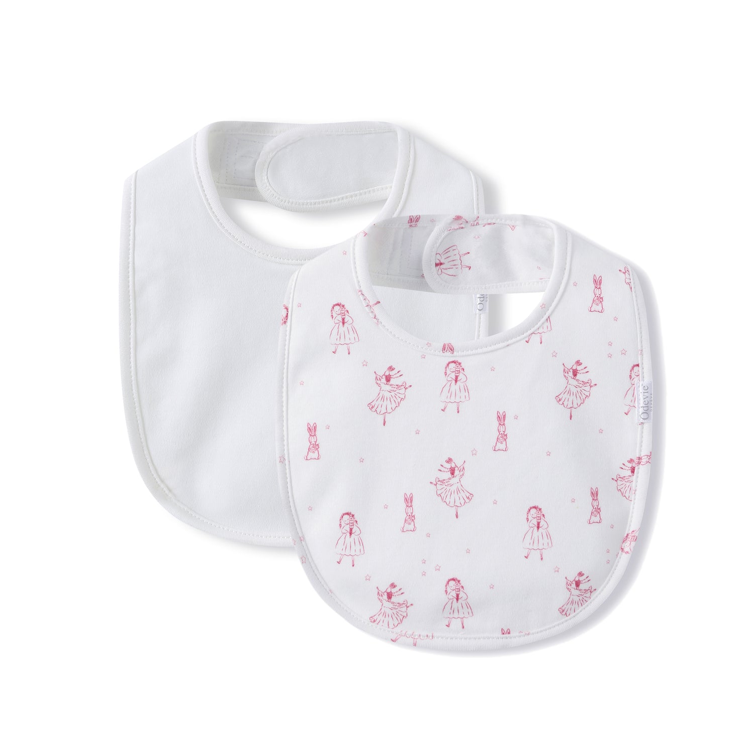 Bib 2-Pack - Princesse Rose