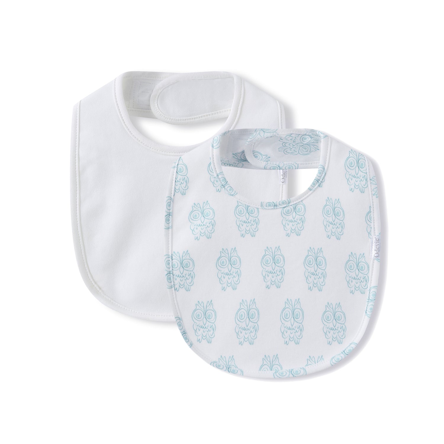 Bib 2-Pack - Petite Chouette Green