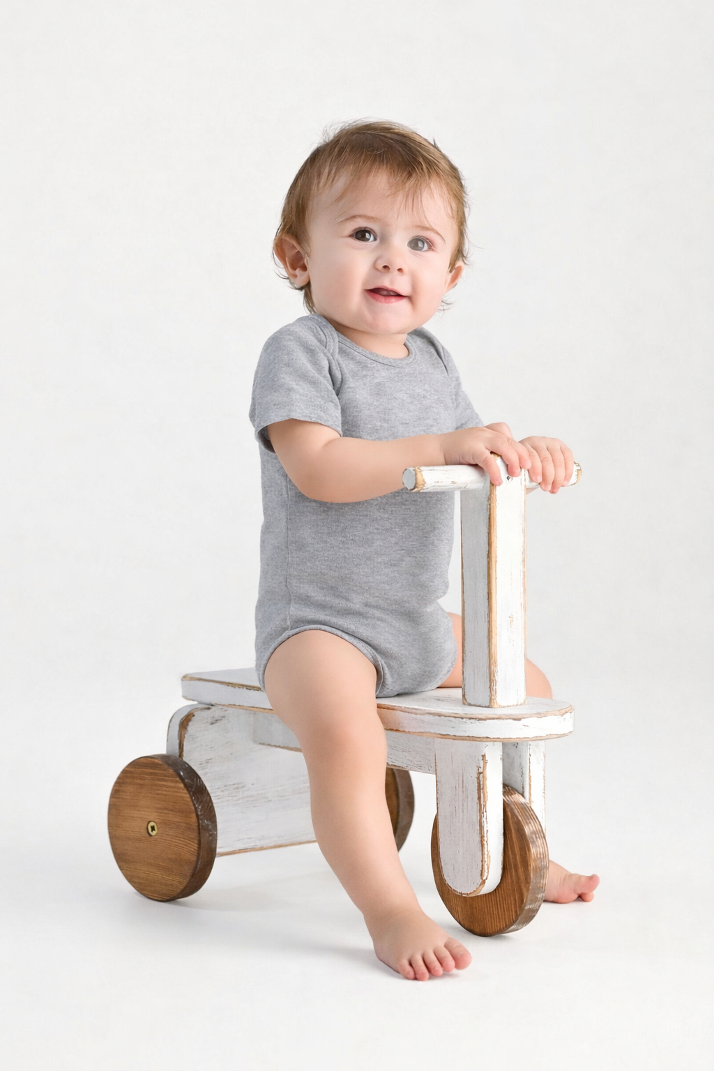 Baby Bodysuit 2-Pack - Grey